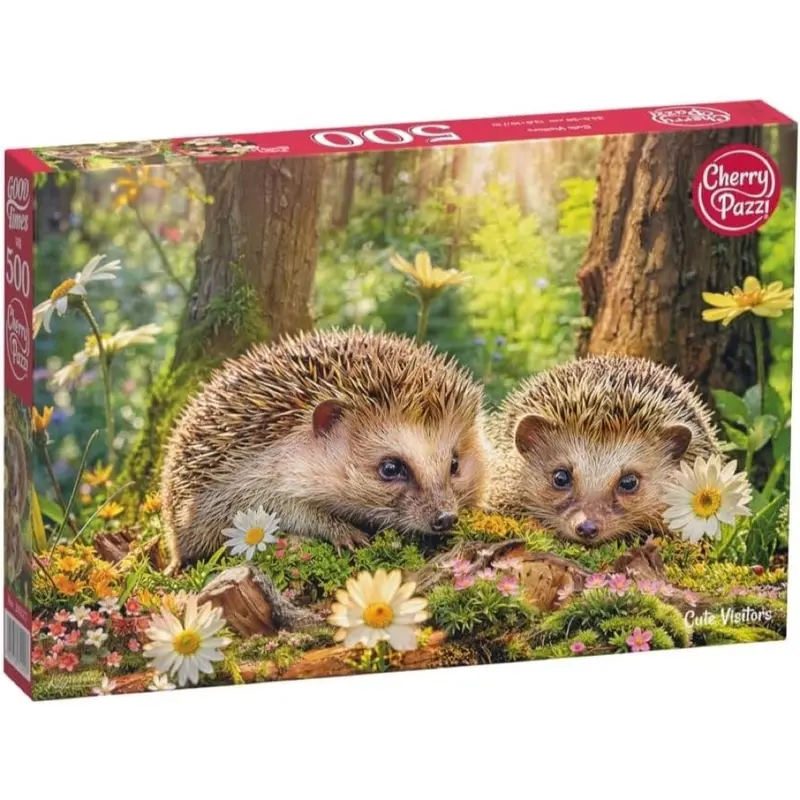 Cherry Pazzi 20227 Cute Visitors 500Pc Jigsaw Puzzle 1