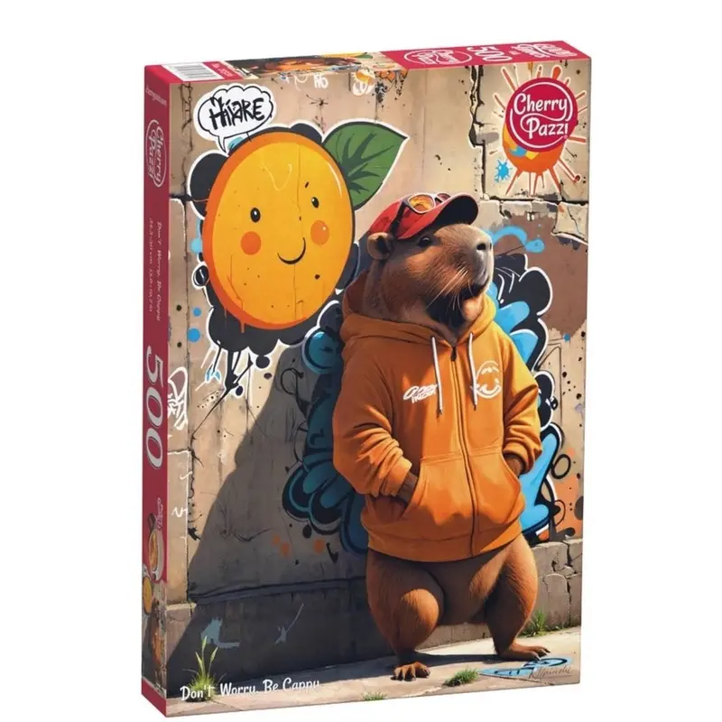 Cherry Pazzi 20326 Don't Worry, Be Cappy 500Pc Jigsaw Puzzle 1