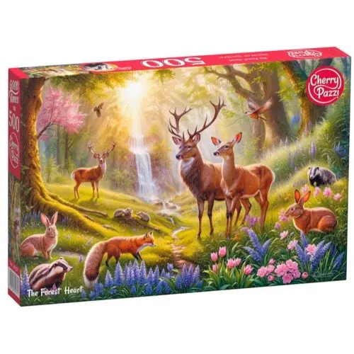 Cherry Pazzi 20371 The Forest Heart 500Pc Jigsaw Puzzle 1