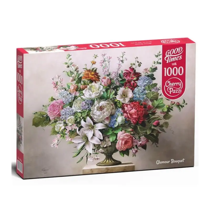 Cherry Pazzi 30134 Glamour Bouquet 1000Pc Jigsaw Puzzle 1