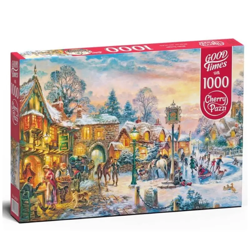 Cherry Pazzi 30370 Winter Twilight 1000Pc Jigsaw Puzzle 1