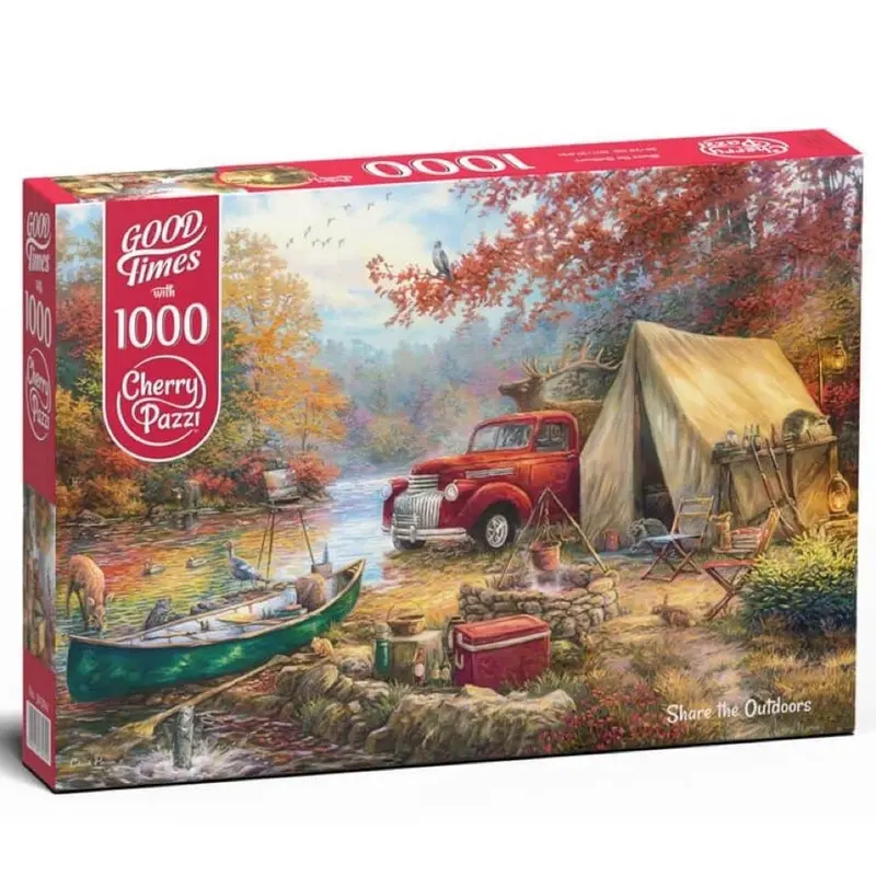 Cherry Pazzi 30394 Share The Outdoors 1000Pc Jigsaw Puzzle 1