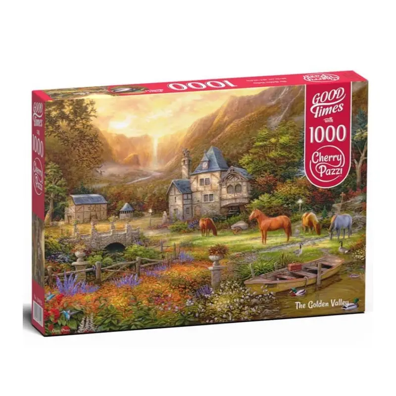 Cherry Pazzi 30493 The Golden Valley 1000Pc Jigsaw Puzzle 1