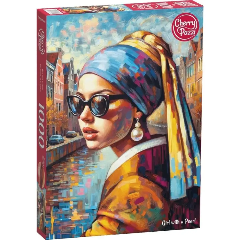 Cherry Pazzi 30844 Girl With A Pearl 1000Pc Jigsaw Puzzle 1