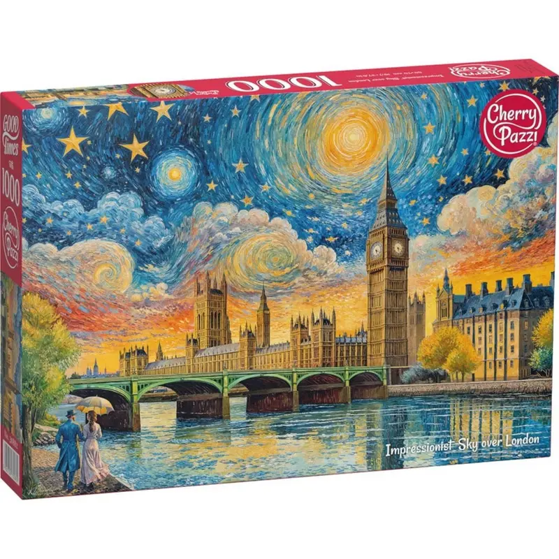 Cherry Pazzi 30882 Impressionist Sky Over London 1000Pc Jigsaw Puzzle 1