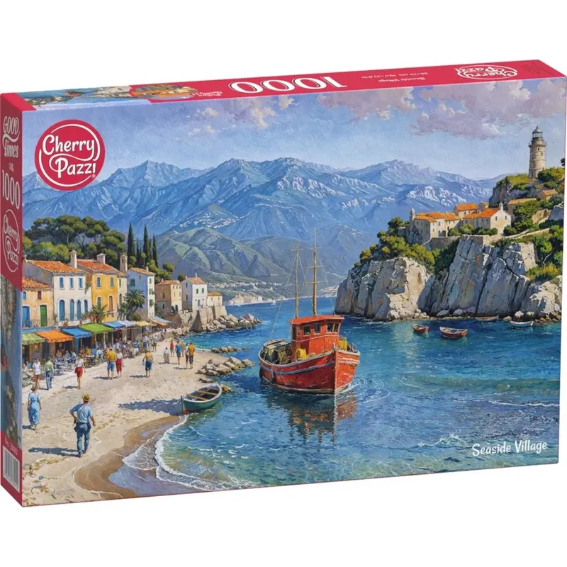 Cherry Pazzi 30912 Seaside Village 1000Pc Jigsaw Puzzle 1