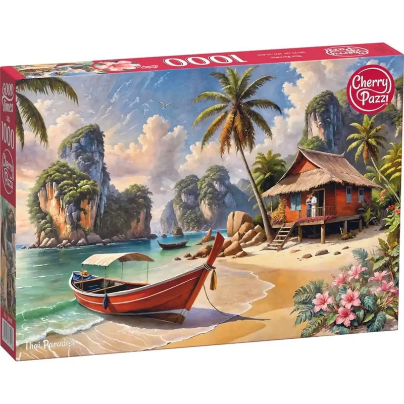 Cherry Pazzi 31018 Thai Paradise 1000Pc Jigsaw Puzzle 1
