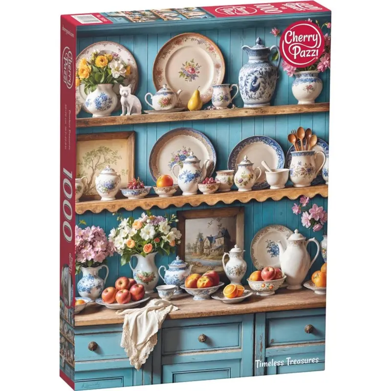 Cherry Pazzi 31056 Timeless Treasures 1000Pc Jigsaw Puzzle 1
