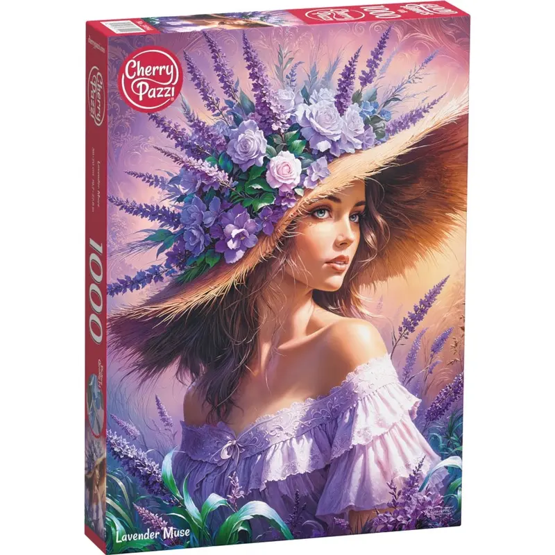Cherry Pazzi 31094 Lavender Muse 1000Pc Jigsaw Puzzle 1
