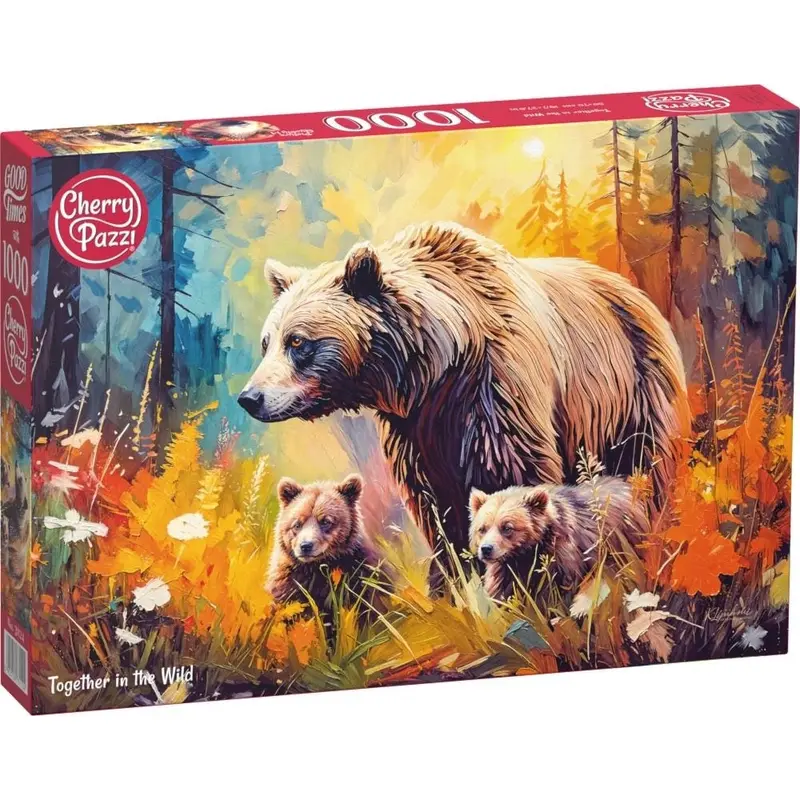 Cherry Pazzi 31124 Together In The Wild 1000Pc Jigsaw Puzzle 1