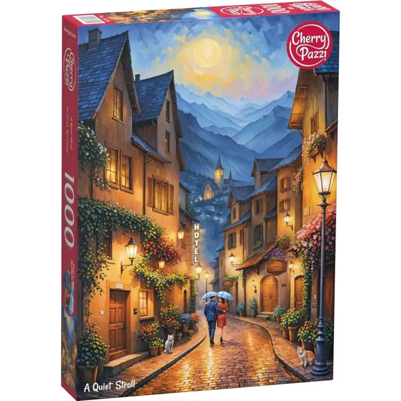 Cherry Pazzi 31179 A Quiet Stroll 1000Pc Jigsaw Puzzle 1