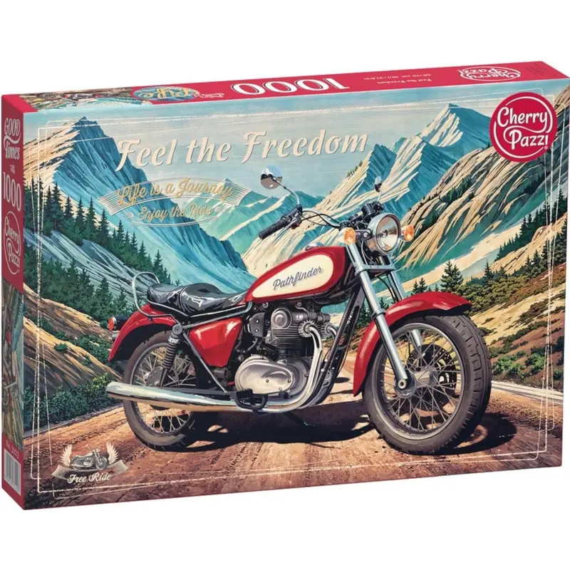 Cherry Pazzi 31223 Feel The Freedom 1000Pc Jigsaw Puzzle 1