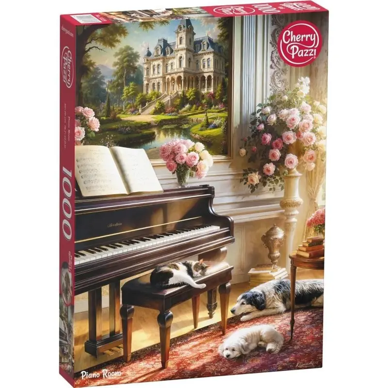 Cherry Pazzi 31339 Piano Room 1000Pc Jigsaw Puzzle 1