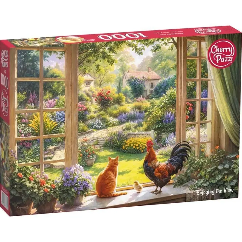 Cherry Pazzi 31360 Enjoying The View 1000Pc Jigsaw Puzzle 1