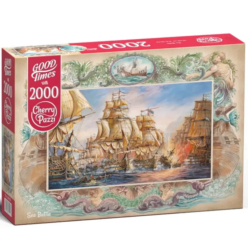 Cherry Pazzi 50026 Sea Battle 2000Pc Jigsaw Puzzle 1