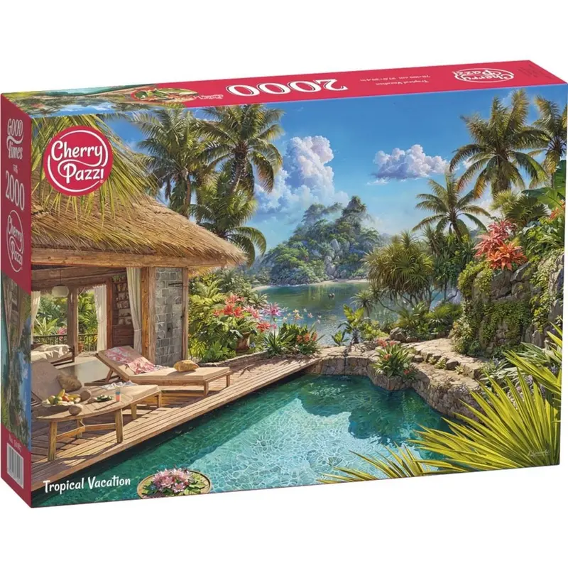 Cherry Pazzi 50187 Tropical Vacation 2000Pc Jigsaw Puzzle 1