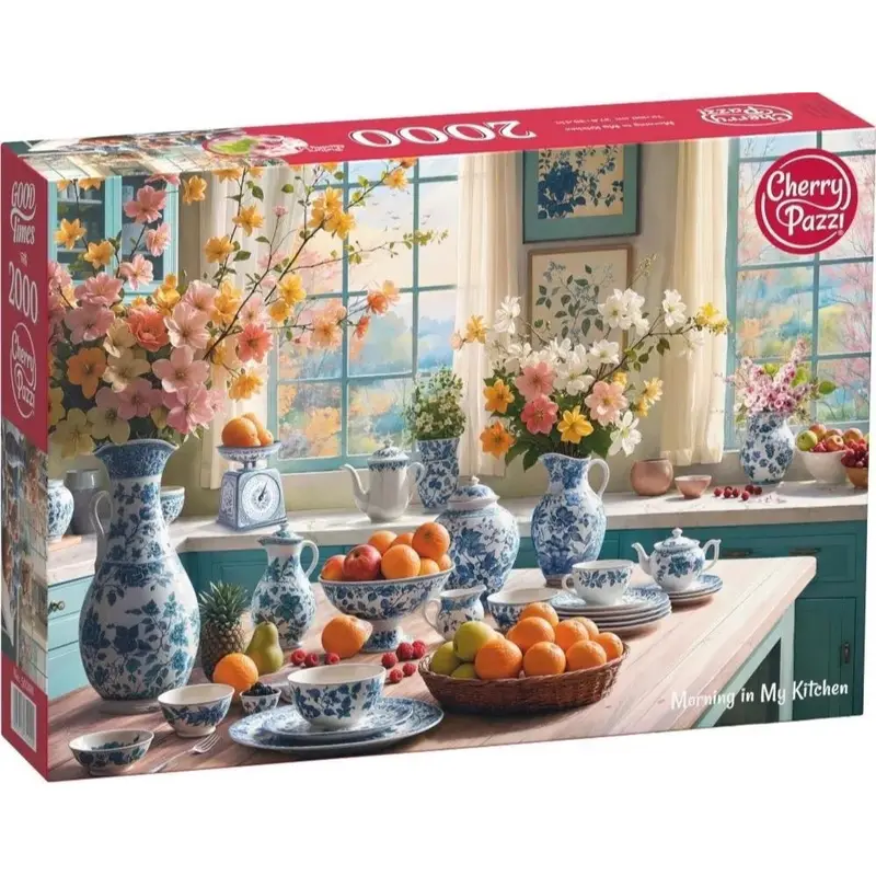 Cherry Pazzi 50200 Morning In My Kitchen 2000Pc Jigsaw Puzzle 1