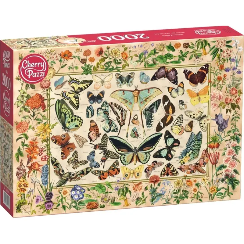 Cherry Pazzi 50224 Botanical World 2000Pc Jigsaw Puzzle 1