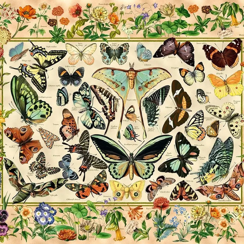 Cherry Pazzi 50224 Botanical World 2000Pc Jigsaw Puzzle 2