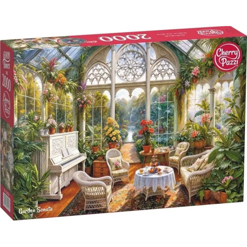 Cherry Pazzi 50231 Garden Sonata 2000Pc Jigsaw Puzzle 1