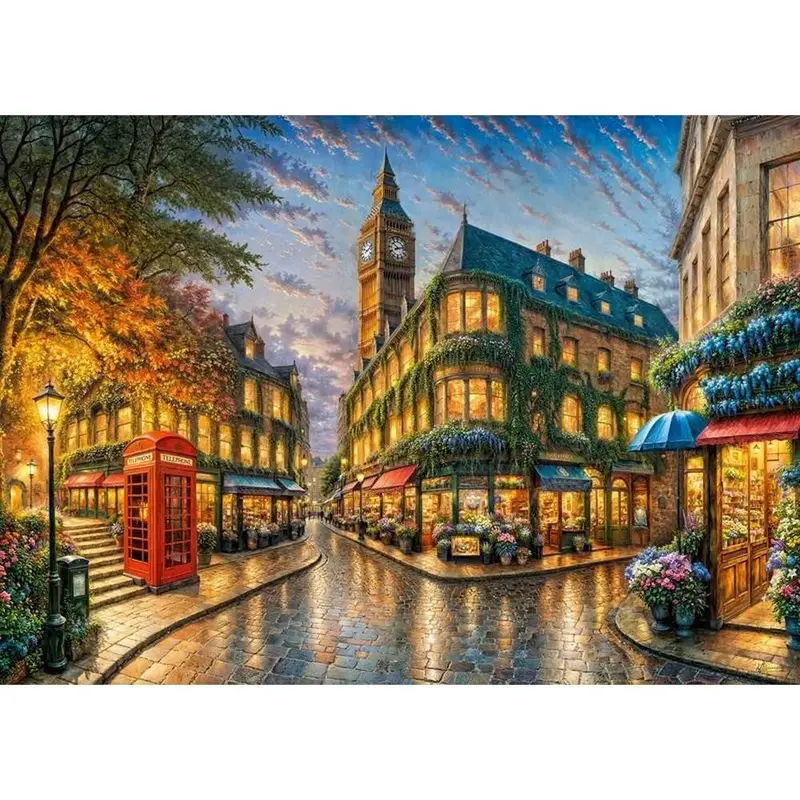 Cherry Pazzi 50279 Timeless London 2000Pc Jigsaw Puzzle 2