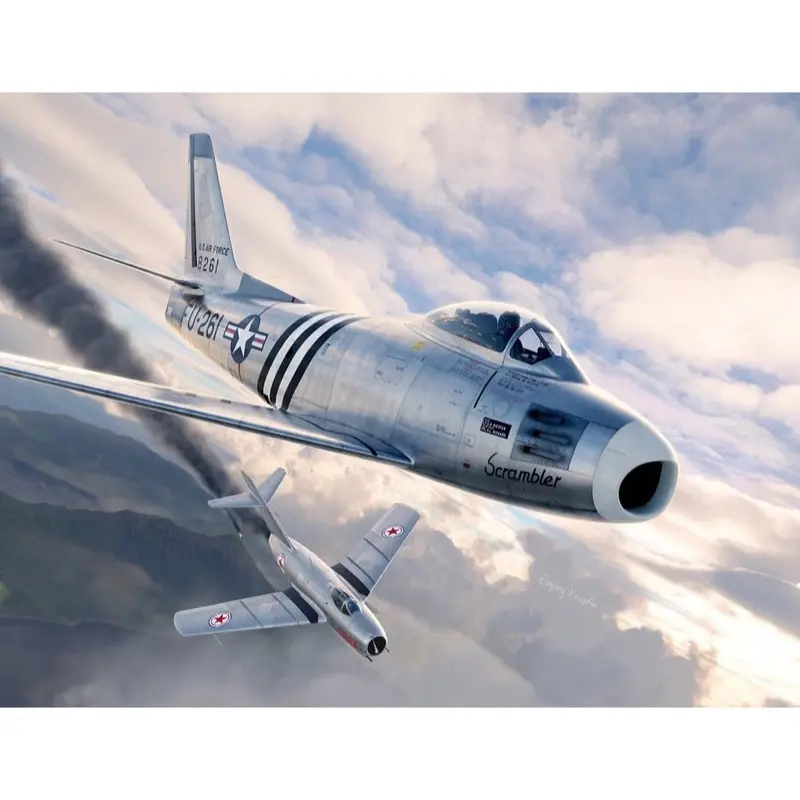 Clear Prop Models 1/48 North American F-86A Sabre Korean War Advanced Kit 1