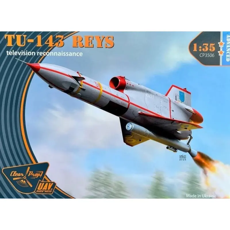 Clear Prop Models 3506 1/35 Tu-143 Reys Television Reconnaissance 1