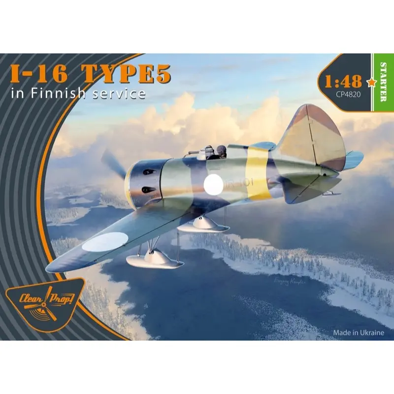 Clear Prop Models 4820 1/48 I-16 Finnish Service 1