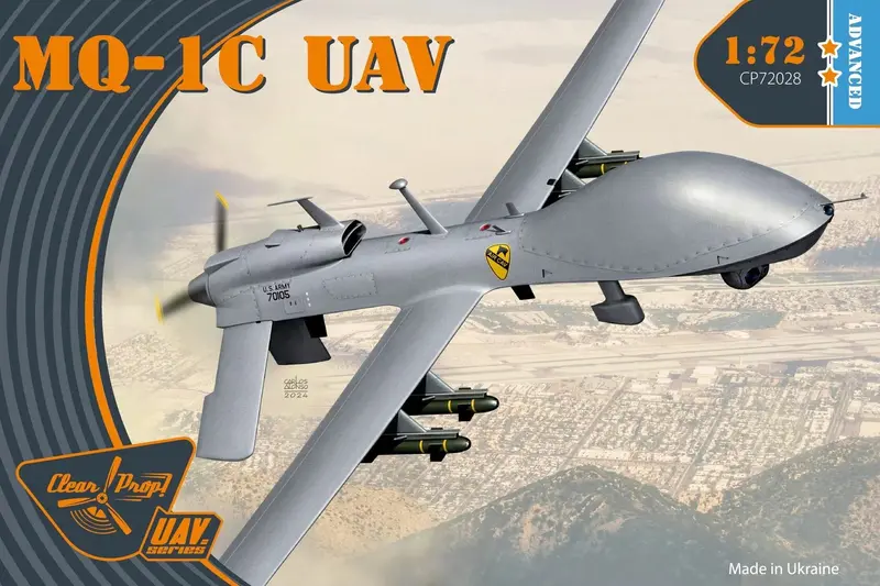 Clear Prop Models 72028 1/72 Mq-1C Grey Eagle 1