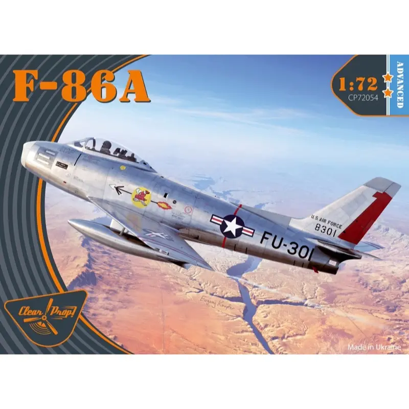 Clear Prop Models 72054 North-American F-86A Sabre 1