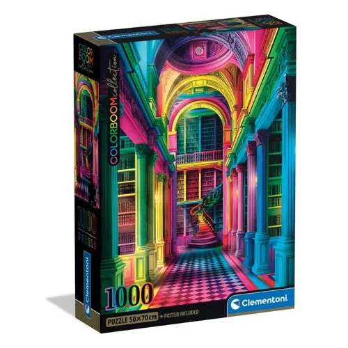 Clementoni Colorboom Athenaeum 1000Pc Jigsaw Puzzle 1