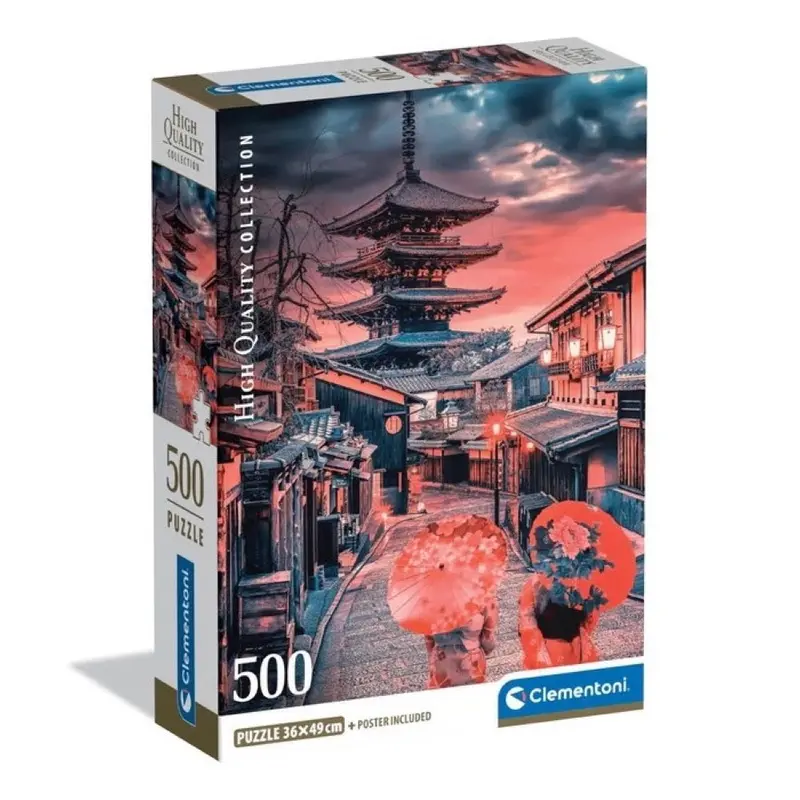 Clementoni Evening In Kyoto 500Pc Jigsaw Puzzle 1