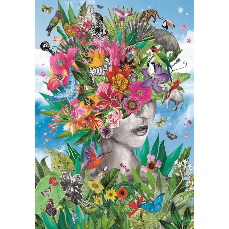 Clementoni Head In The Jungle 500Pc Jigsaw Puzzle 2