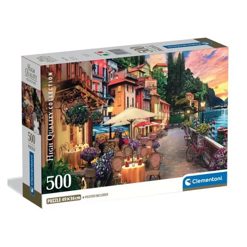 Clementoni Lake Como 500Pc Jigsaw Puzzle 1