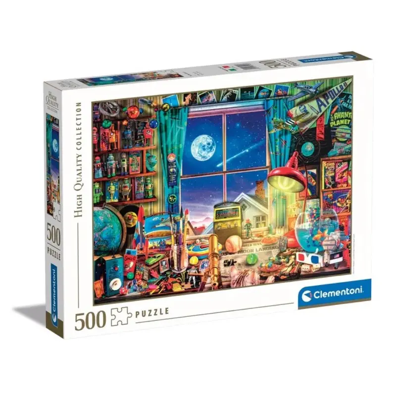 Clementoni To The Moon 500Pc Jigsaw Puzzle 1