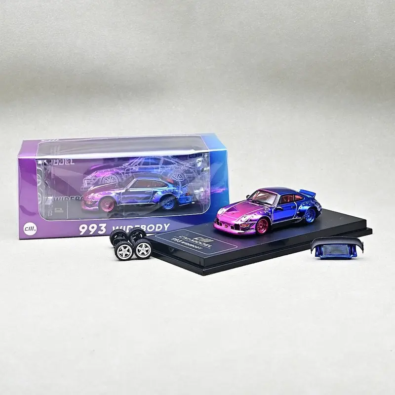 Cm Model 64-993-11 1/64 Porsche 993 Magic Purple 1