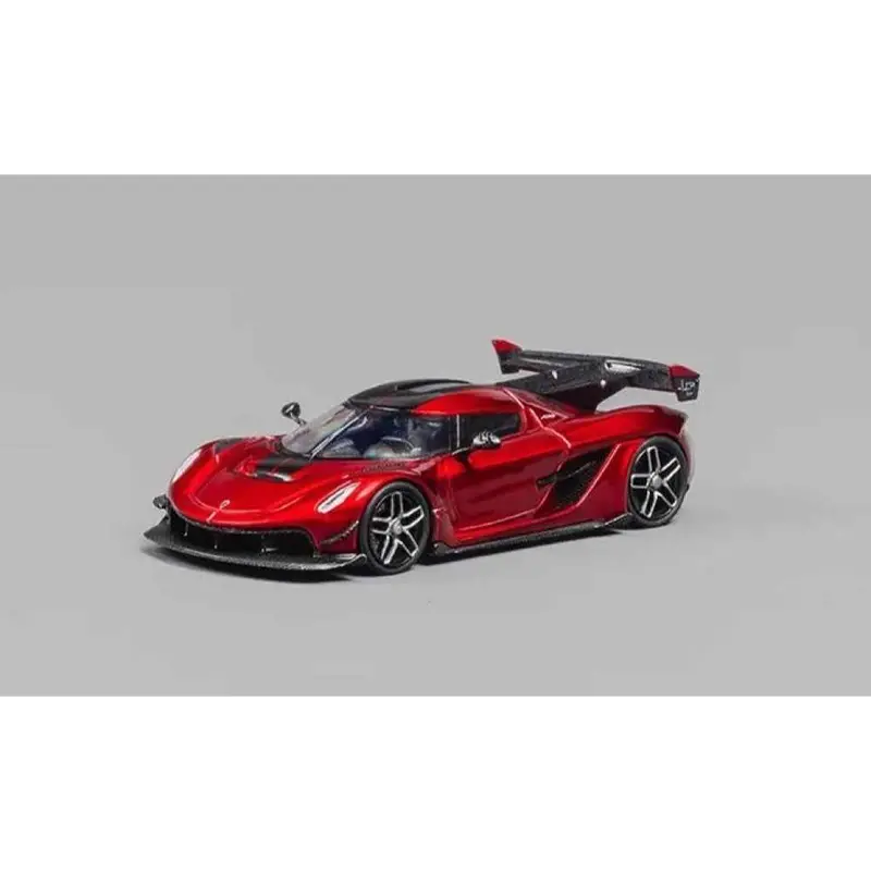 Cm Model 64-Jesko-03 1/64 Koenigsegg Jesko Attack Metallic Cherry Red 1