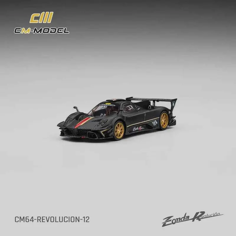 Cm Model Cm64-Revolucion-12 1/64 Pagani Zonda Revlucion Drycarbon 1