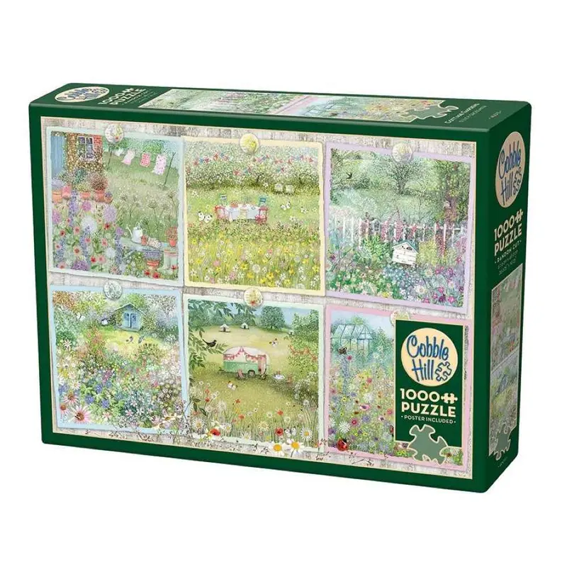Cobble Hill 400013 Cottage Gardens 1000Pc Jigsaw Puzzle 1
