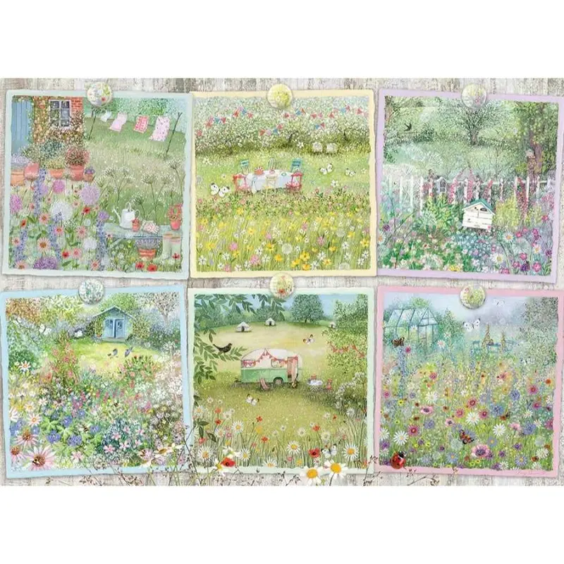 Cobble Hill 400013 Cottage Gardens 1000Pc Jigsaw Puzzle 2