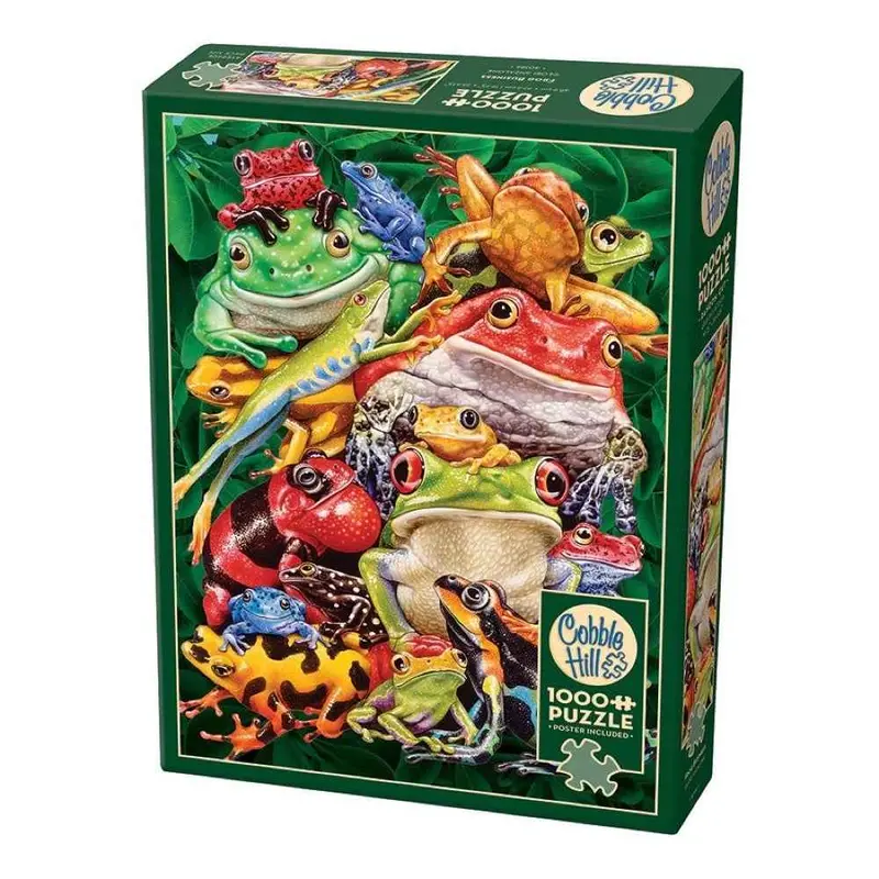 Cobble Hill 40186 Frog Business 1000Pc Jigsaw Puzzle 1