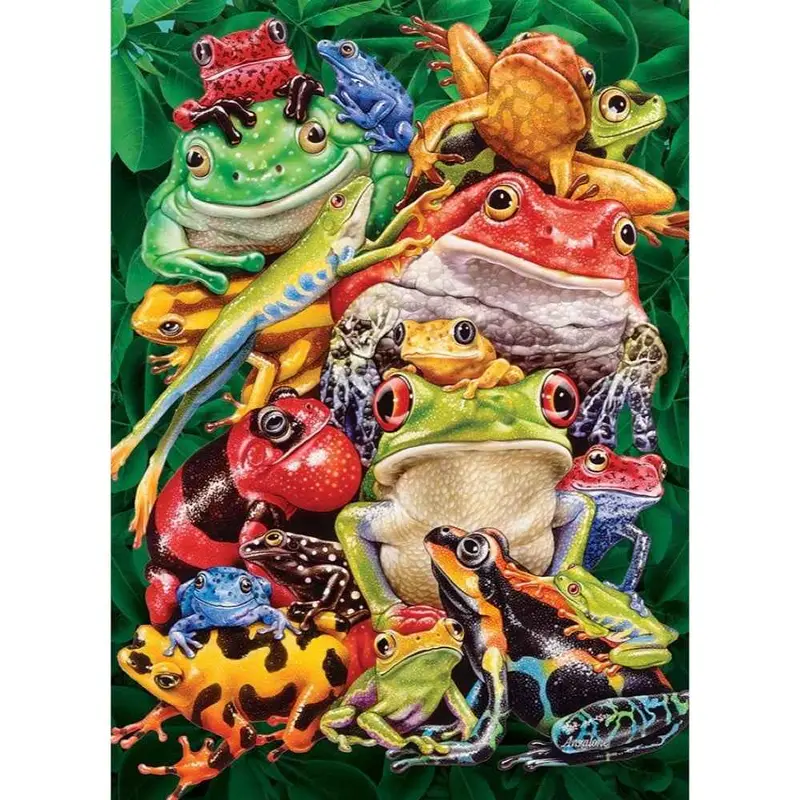 Cobble Hill 40186 Frog Business 1000Pc Jigsaw Puzzle 2