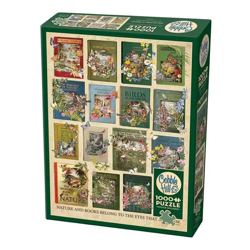 Cobble Hill 40197 The Nature Of Books 1000Pc Jigsaw Puzzle 1