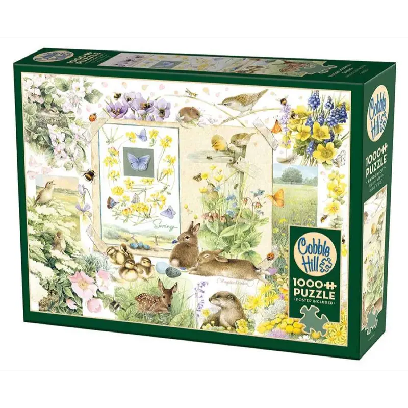 Cobble Hill 40310 Nature Journal Spring 1000Pc Jigsaw Puzzle 1