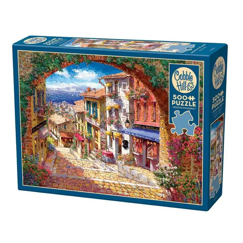 Cobble Hill 45084 Archway To Cagne 500Pc Jigsaw Puzzle 1