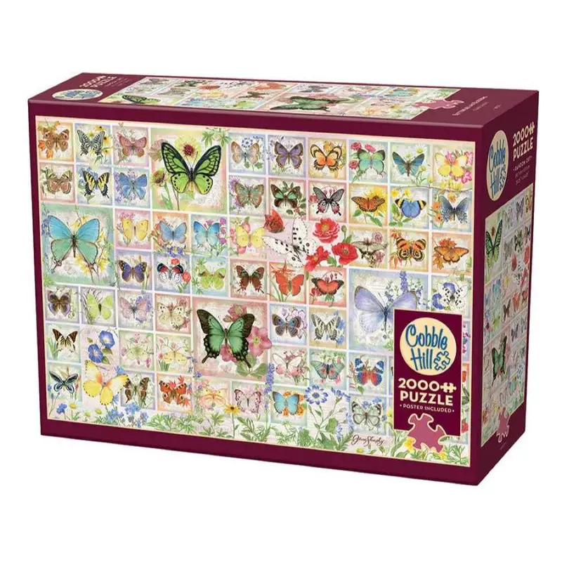 Cobble Hill 49011 Butterflies & Blossoms 2000Pc Jigsaw Puzzle 1