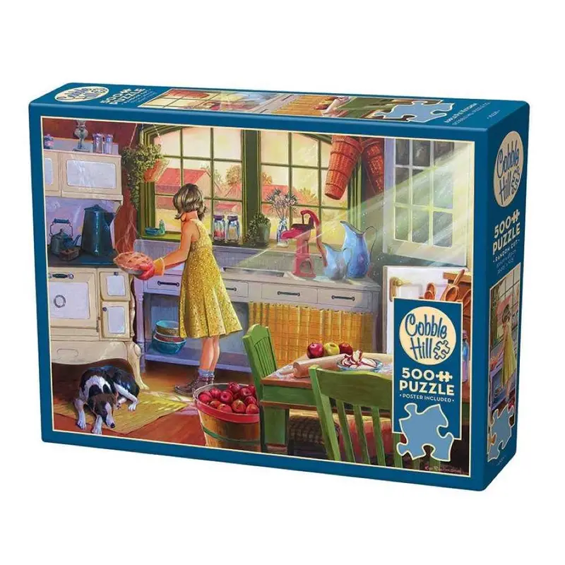 Cobble Hill Apple Pie Kitchen 500Pc Jigsaw Puzzle 1