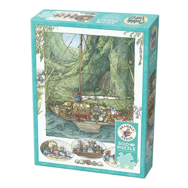 Cobble Hill Bramby Hedge All Aboard! 500Pc Jigsaw Puzzle 1