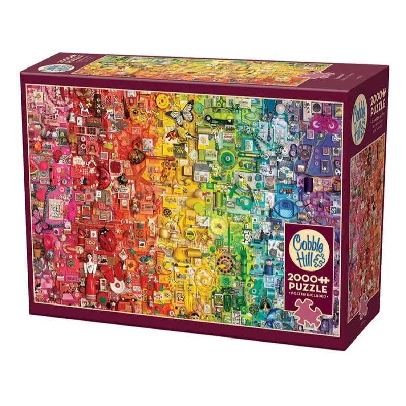 Cobble Hill Rainbow 2000Pc Jigsaw Puzzle 1