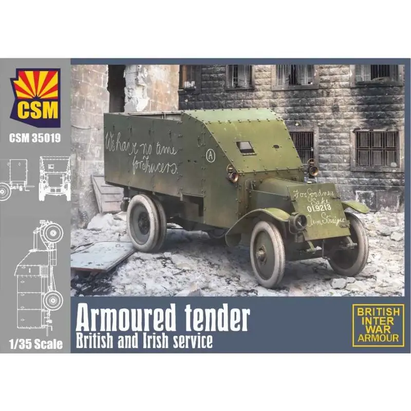 Copper State Models 35019 1/35 Armoured Tender British And Irish Service 1